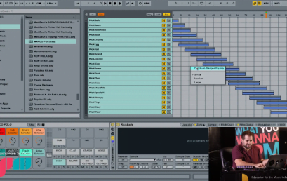 Ableton Live, מעבר מהיר בין סאמפלים