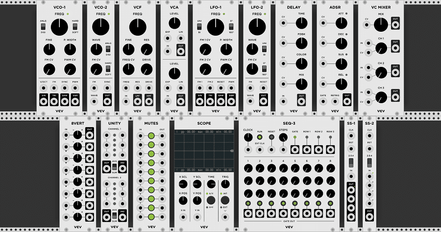 סינתזה מודולארית, התנסות חינם עם VCV Rack